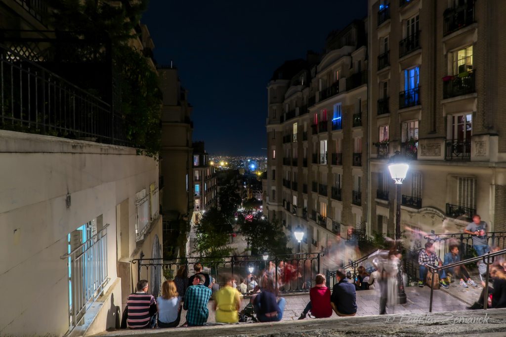 Montmartre - večerní atmosféra