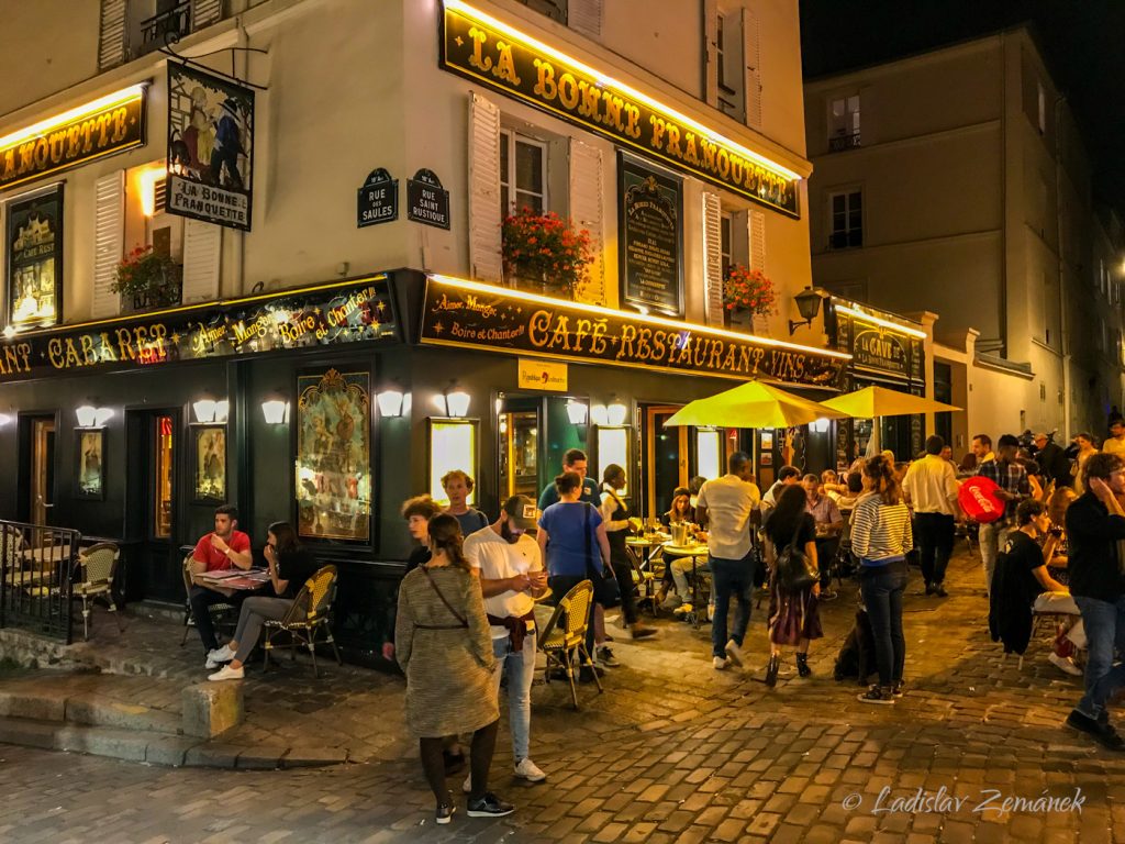 Montmartre - večerní atmosféra