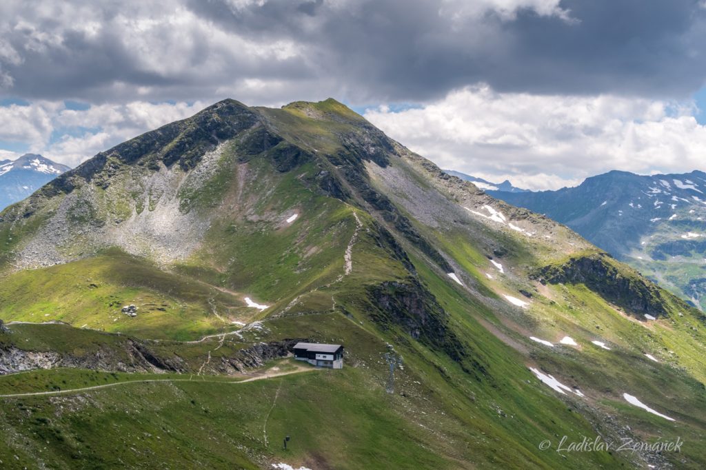 Gasteinské údolí - hřeben od Stubnerkogel