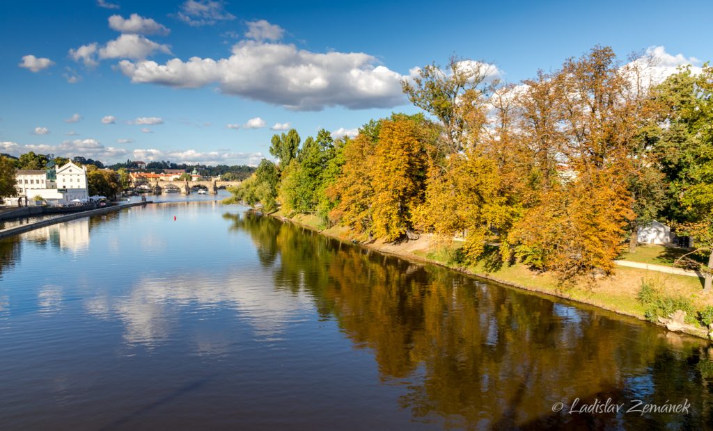 Vltava a Střelecký ostrov