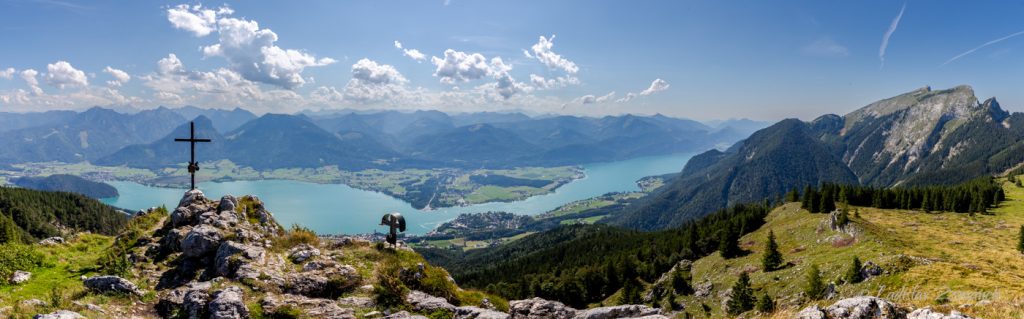 Vormauerstein - výhled na Wolfgangsee