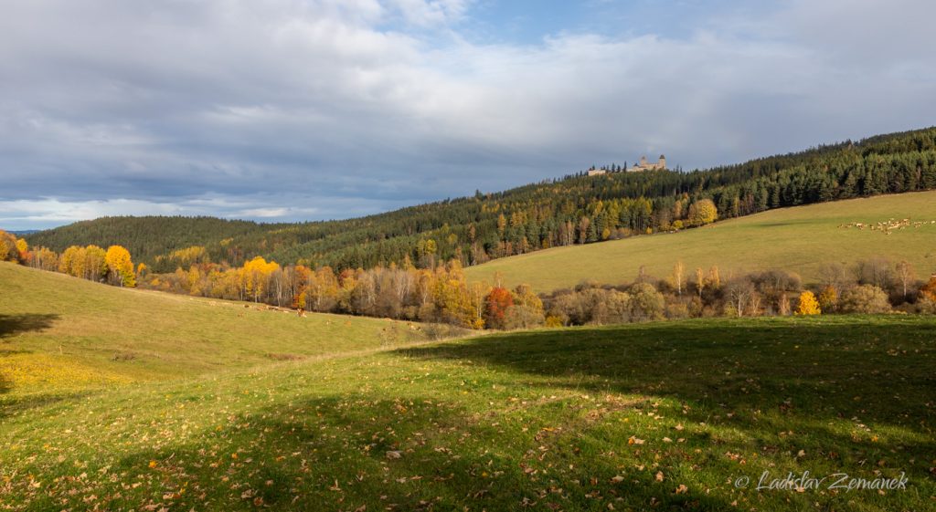 Kašperské hory - podzim pod Kašperkem