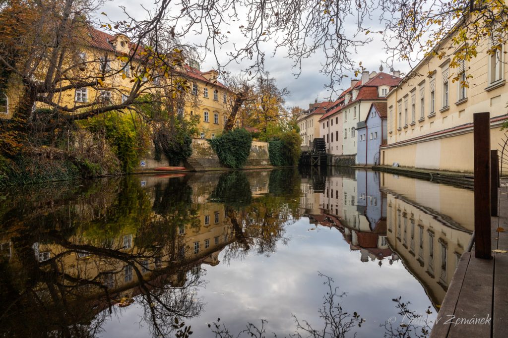 Čertovka - zrcadlení